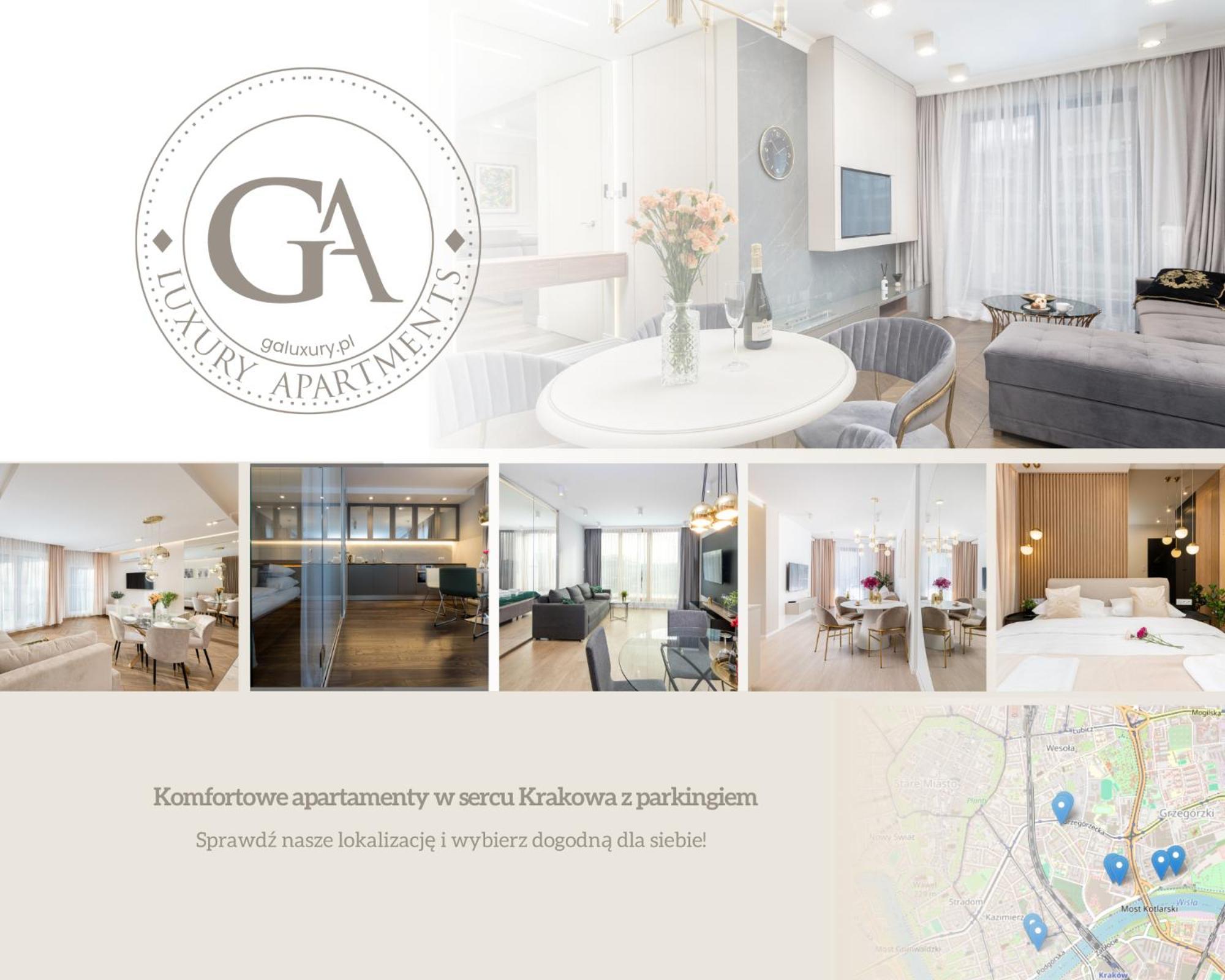 Ga Luxury Apartments W19 克拉科夫 外观 照片