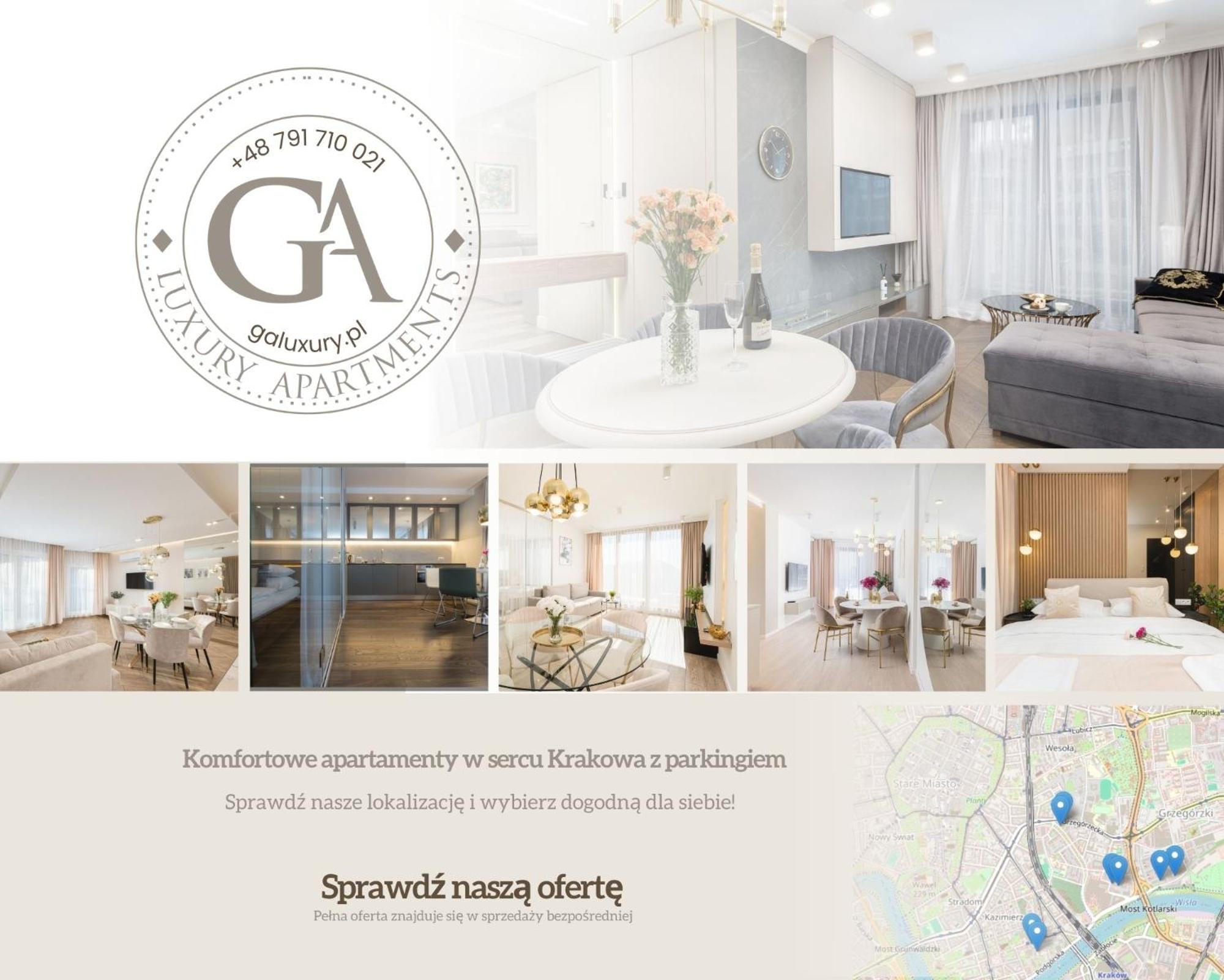 Ga Luxury Apartments W19 克拉科夫 外观 照片